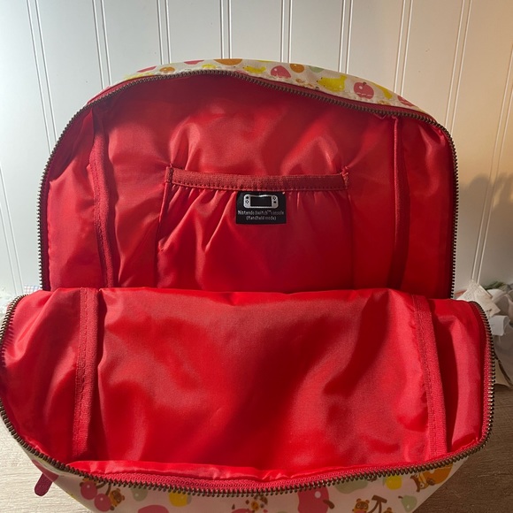 Animal Crossing Fruit Icon Mini Backpack w/ Nintendo Switch Travel Pocket - NWT - Picture 8 of 11